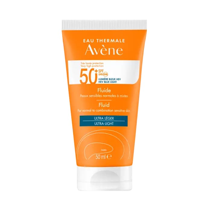 Авен Флюид солнцезащитный без отдушек SPF50+