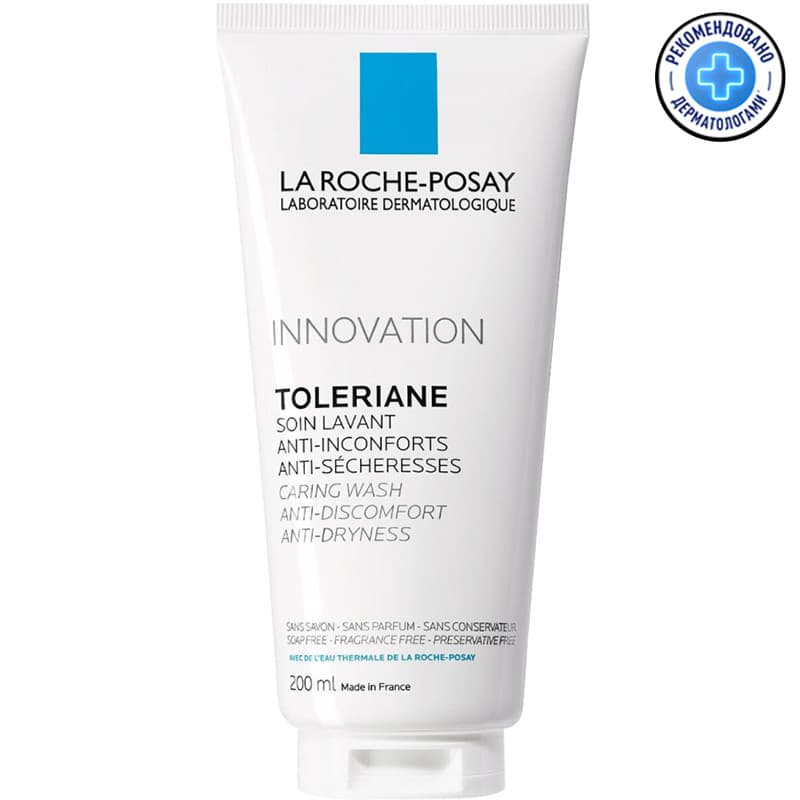 Гель-уход очищающий La Roche-Posay Toleriane для умывания, для чувствительной кожи