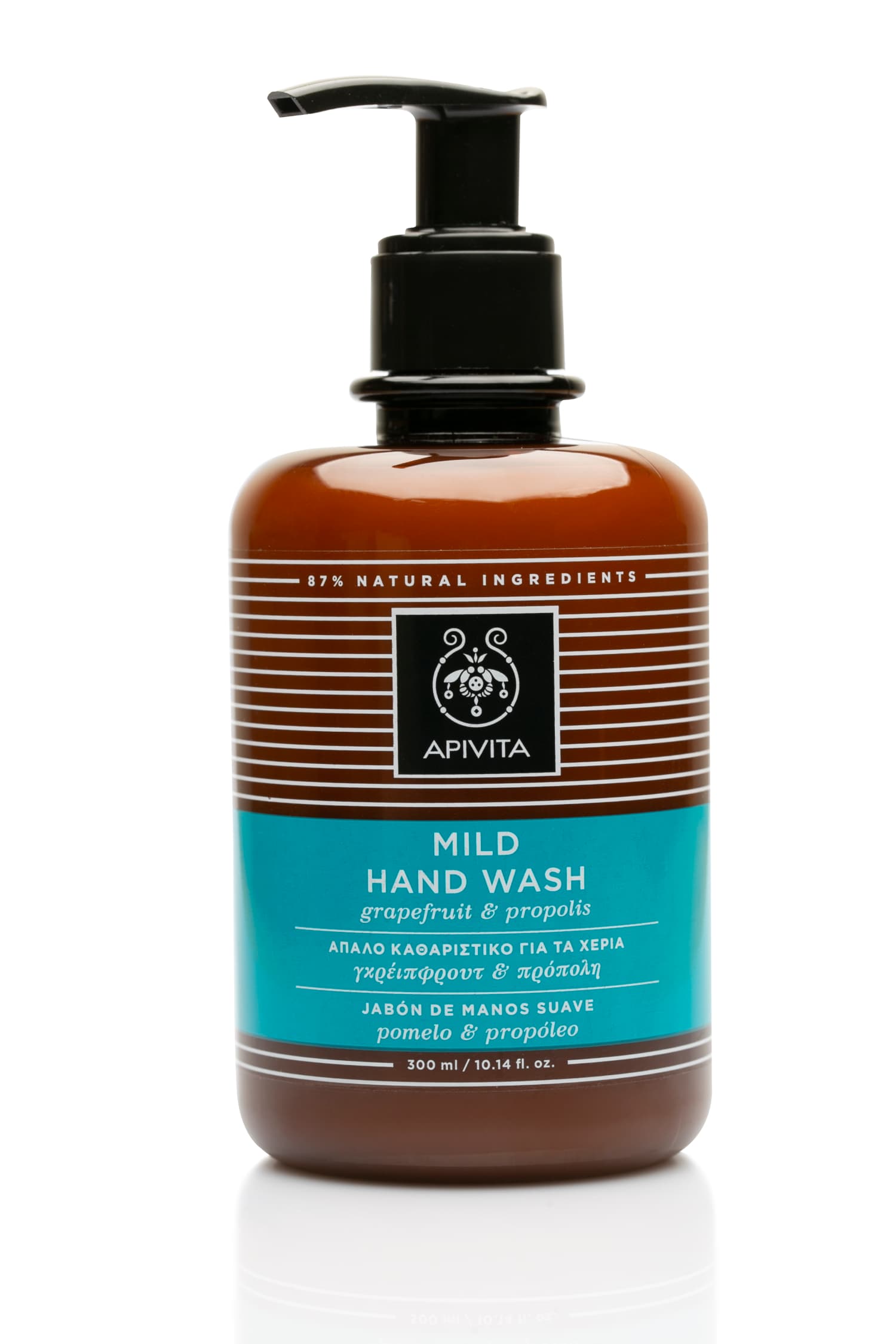 Апивита Мыло для рук с Грейпфрутом и Прополисом, (Apivita, Hand)