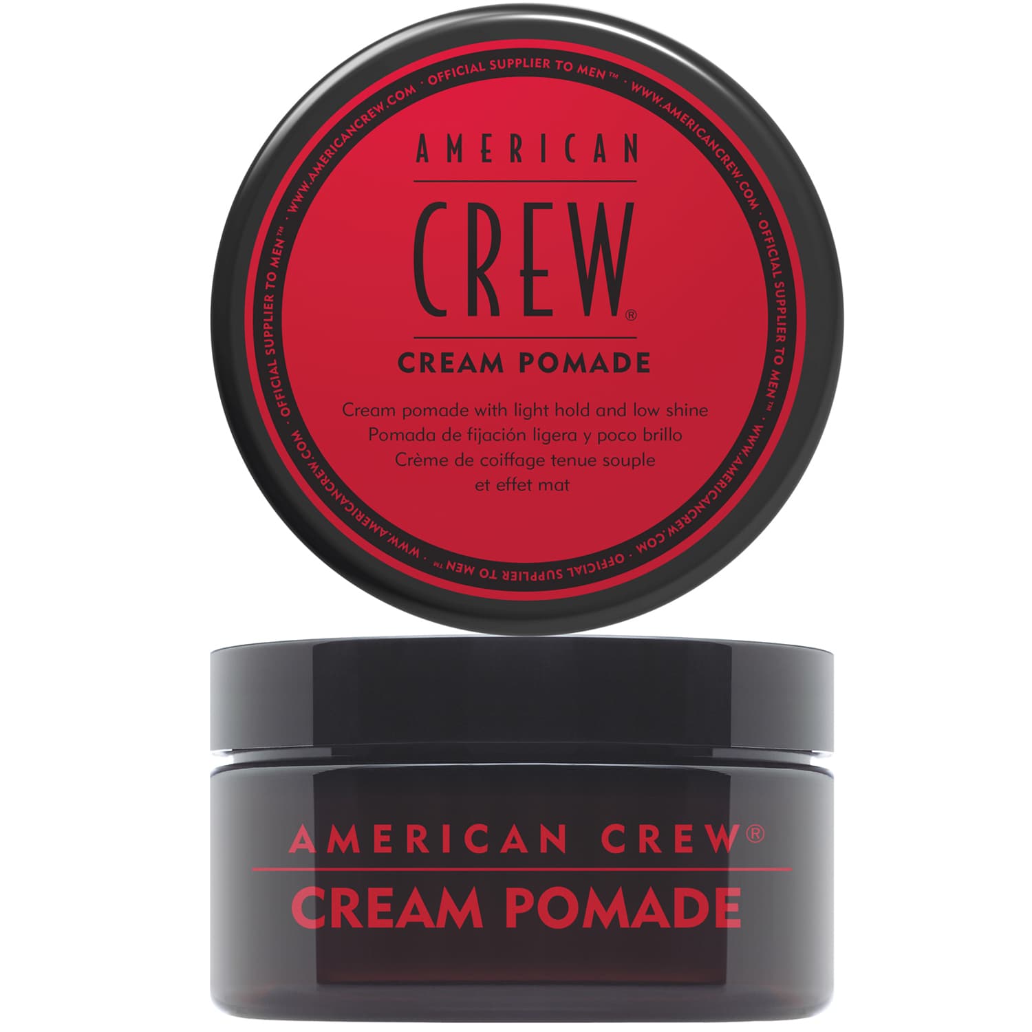 Американ Крю Крем-помада с легкой фиксацией и низким уровнем блеска Cream Pomade, (American Crew, Styling)