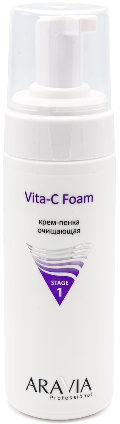 Аравия Профессионал Крем-пенка очищающая Vita-C Foam, (Aravia Professional, Уход за лицом)