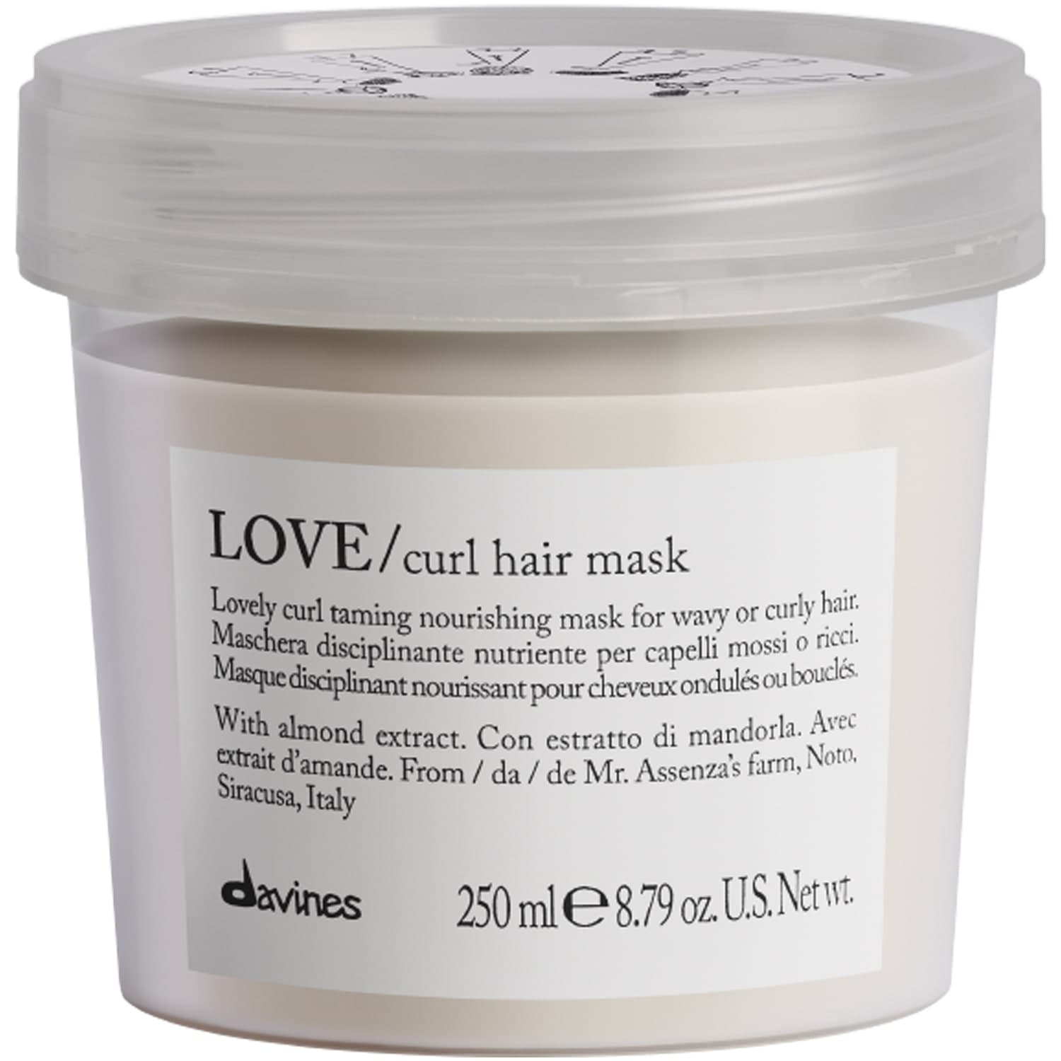 Давинес Маска для усиления завитка Curl Hair Mask, (Davines, Essential Haircare)