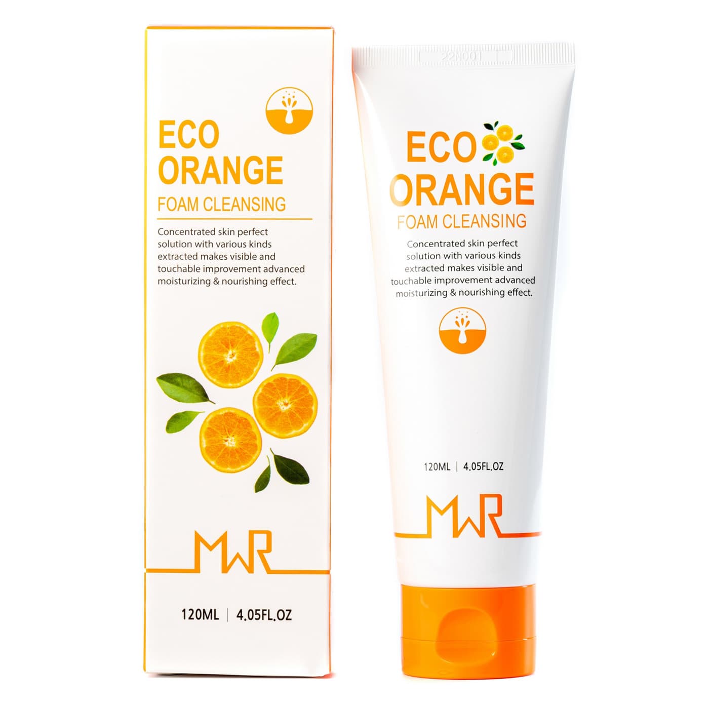 Ю.А Очищающая пенка MWR Eco Orange Foam Clensing, (Yu.R, Care)