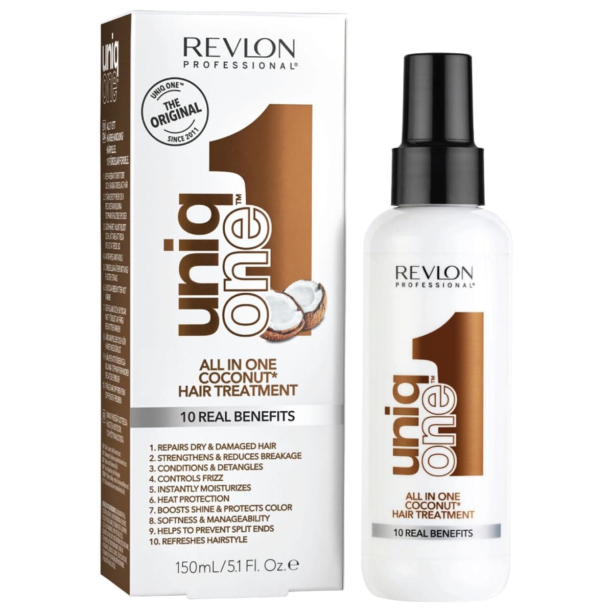 Ревлон Профессионал Универсальная спрей-маска с ароматом кокоса, (Revlon Professional, Uniqone)