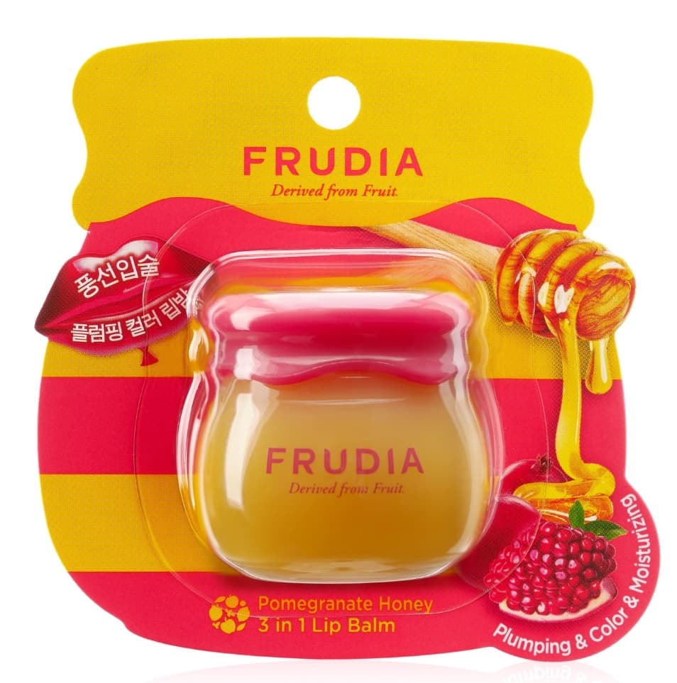 Фрудиа Бальзам для губ с гранатом 3 в 1, (Frudia, Сияние с гранатом)