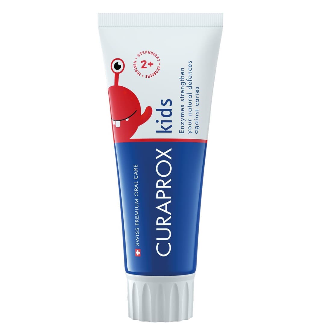 Курапрокс Зубная паста со вкусом клубники Kids 950 с 2х лет, (Curaprox, Детская продукция)