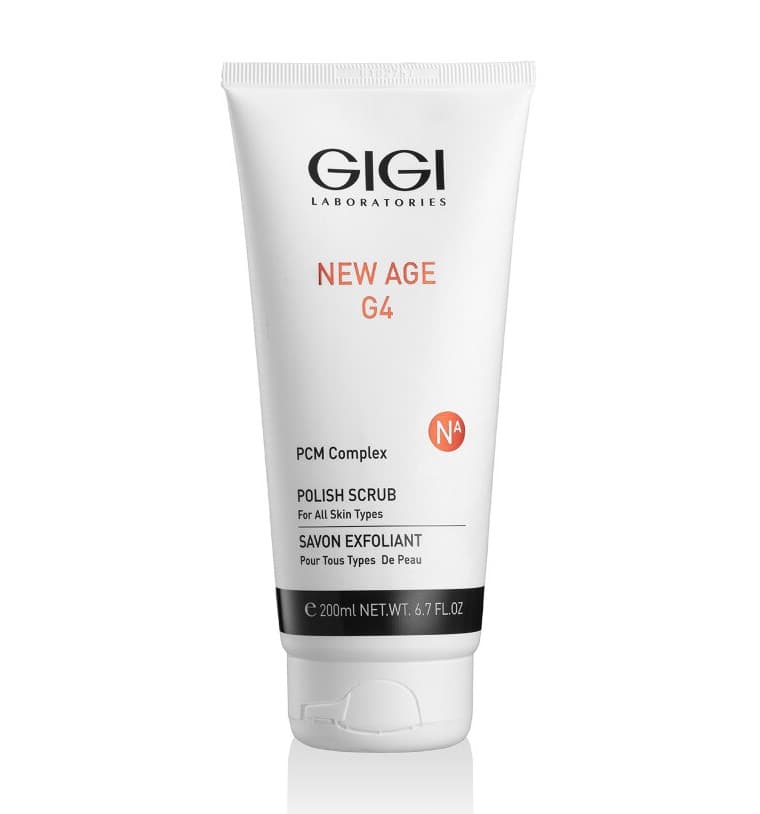 ДжиДжи Отшелушивающее мыло-скраб Polish Scrub Savon Exfoliant для всех типов кожи, (GiGi, New Age G4)