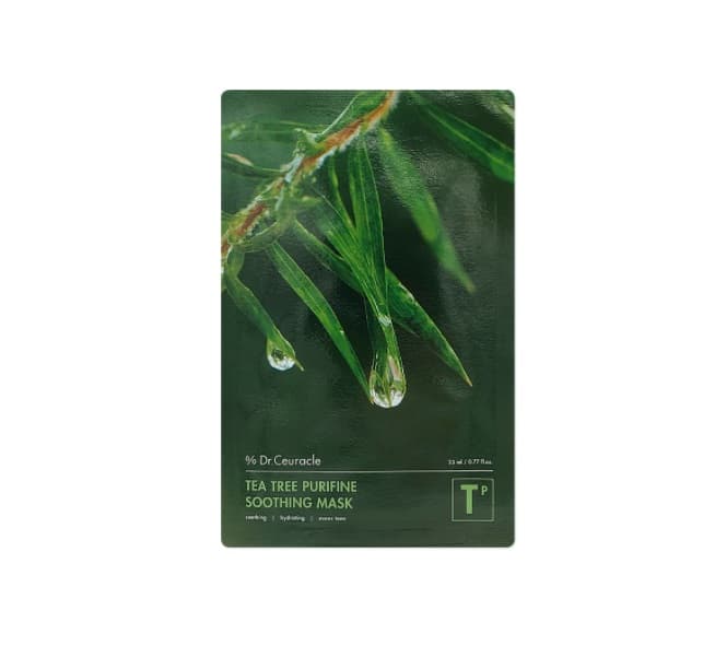 Доктор Сьюрикл Успокаивающая маска для лица, (Dr. Ceuracle, Tea Tree Purifine)