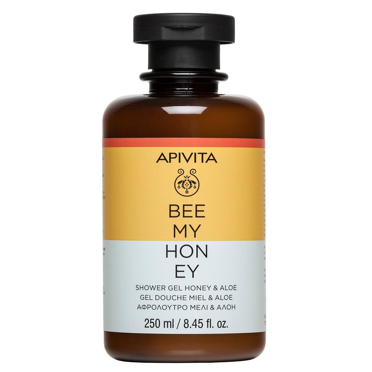 Апивита Гель для душа с мёдом и алоэ Bee My Honey, (Apivita, Body)