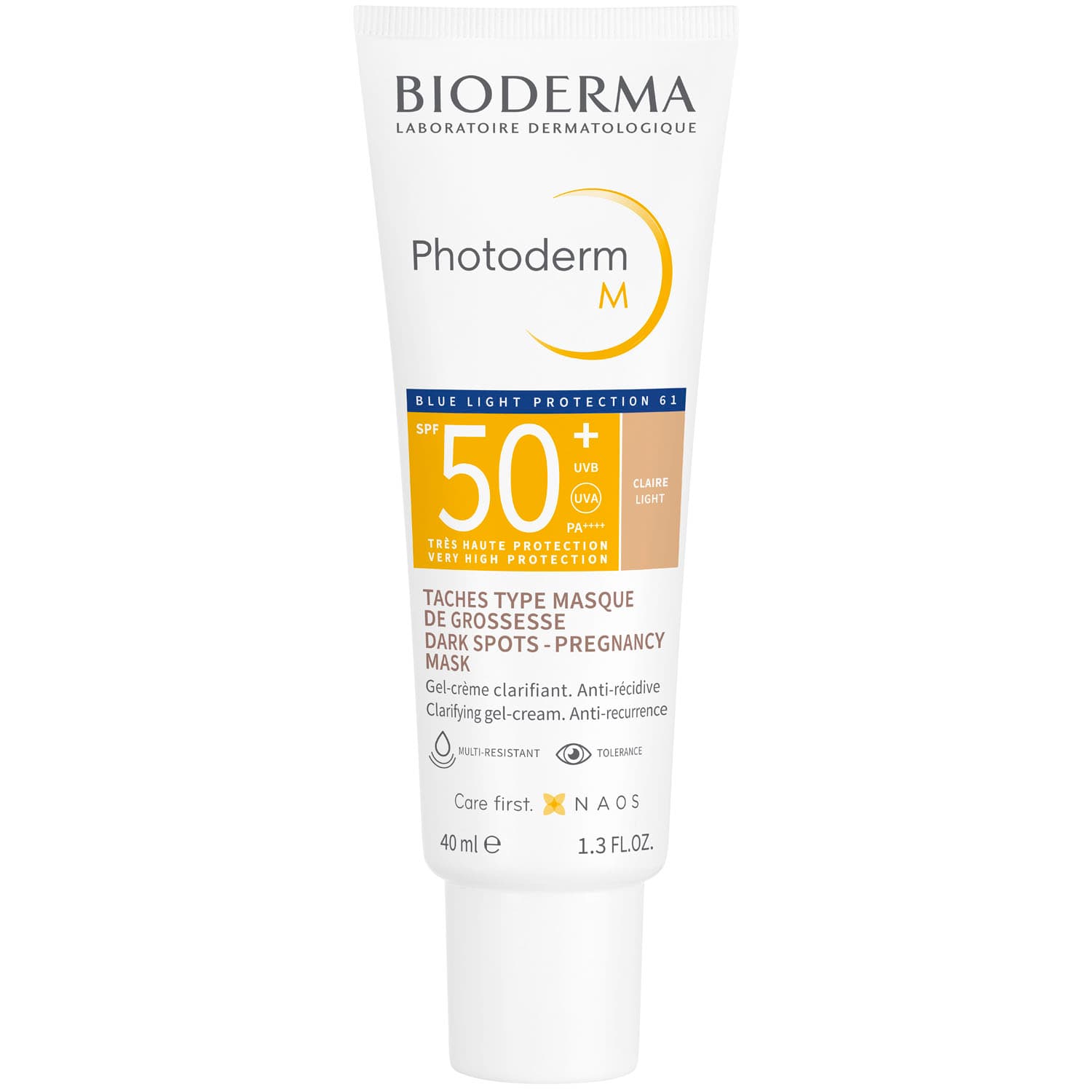Биодерма Солнцезащитный крем-гель M SPF 50+, светлый оттенок, (Bioderma, Photoderm
