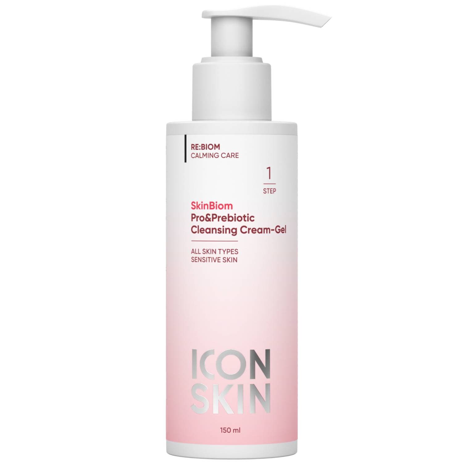 Айкон Скин Очищающий крем-гель для умывания c про- и пребиотиками SkinBiom, (Icon Skin, Re:Biom)