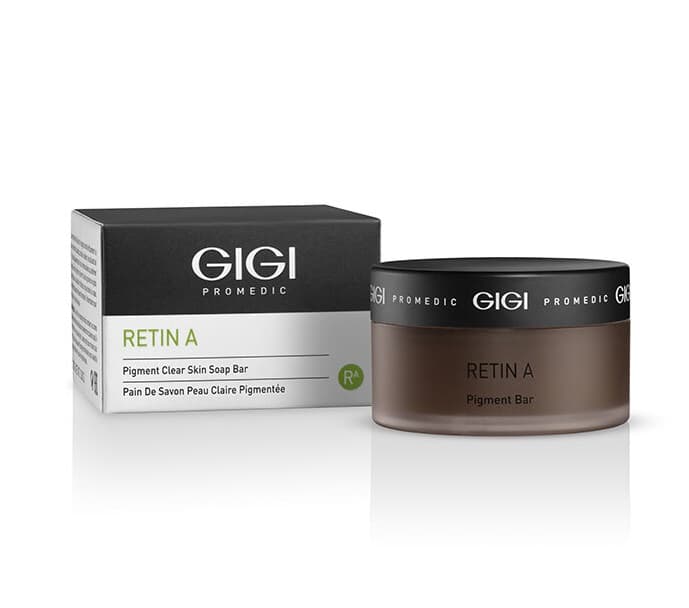 ДжиДжи Мыло-антипигмент со спонжем Pigment Clear Skin Soap Bar, (GiGi, Retin A)