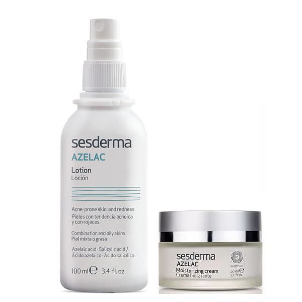 Сесдерма Набор для раздраженной кожи: лосьон + крем 50 мл (Sesderma, Azelac)