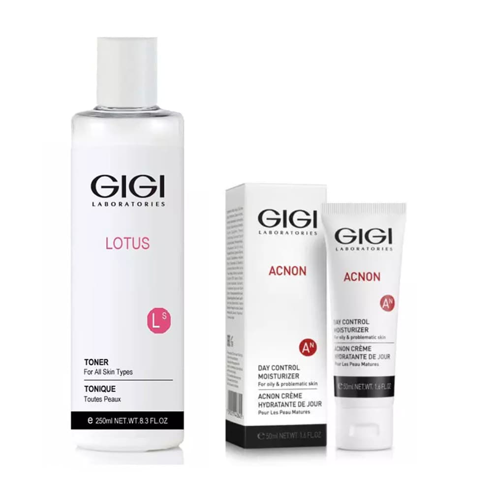ДжиДжи Набор против акне: тоник + крем 50 мл (GiGi, Lotus Beauty)