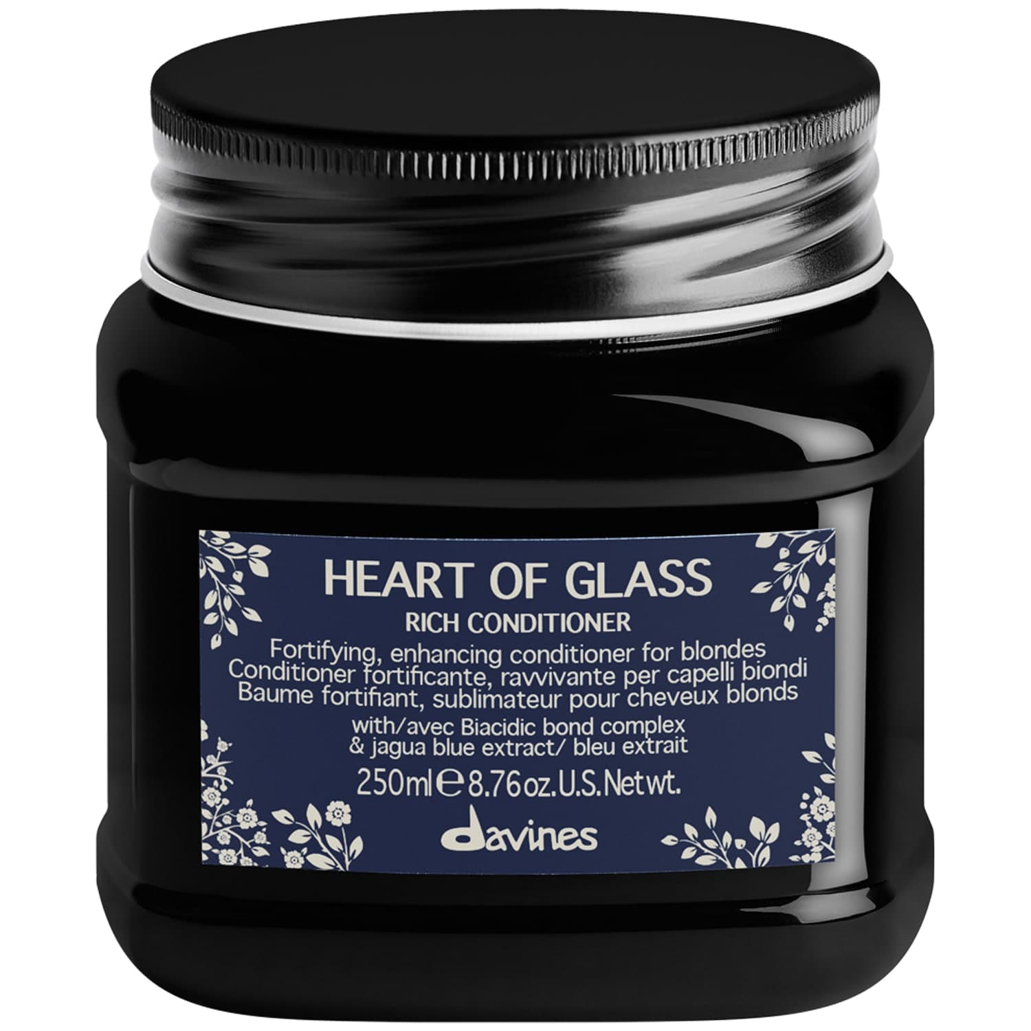 Давинес Питательный кондиционер для защиты и сияния блонд Rich Conditioner, (Davines, Heart of Glass)