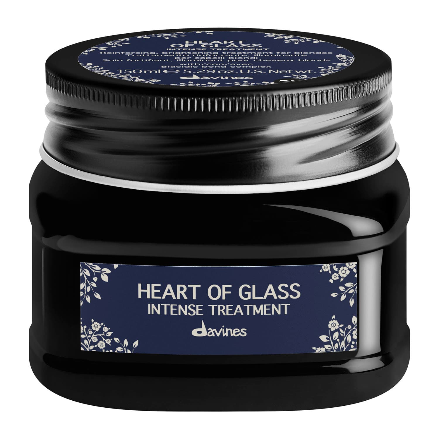 Давинес Интенсивный уход для защиты и сияния светлых волос Intense Treatment, (Davines, Heart of Glass)