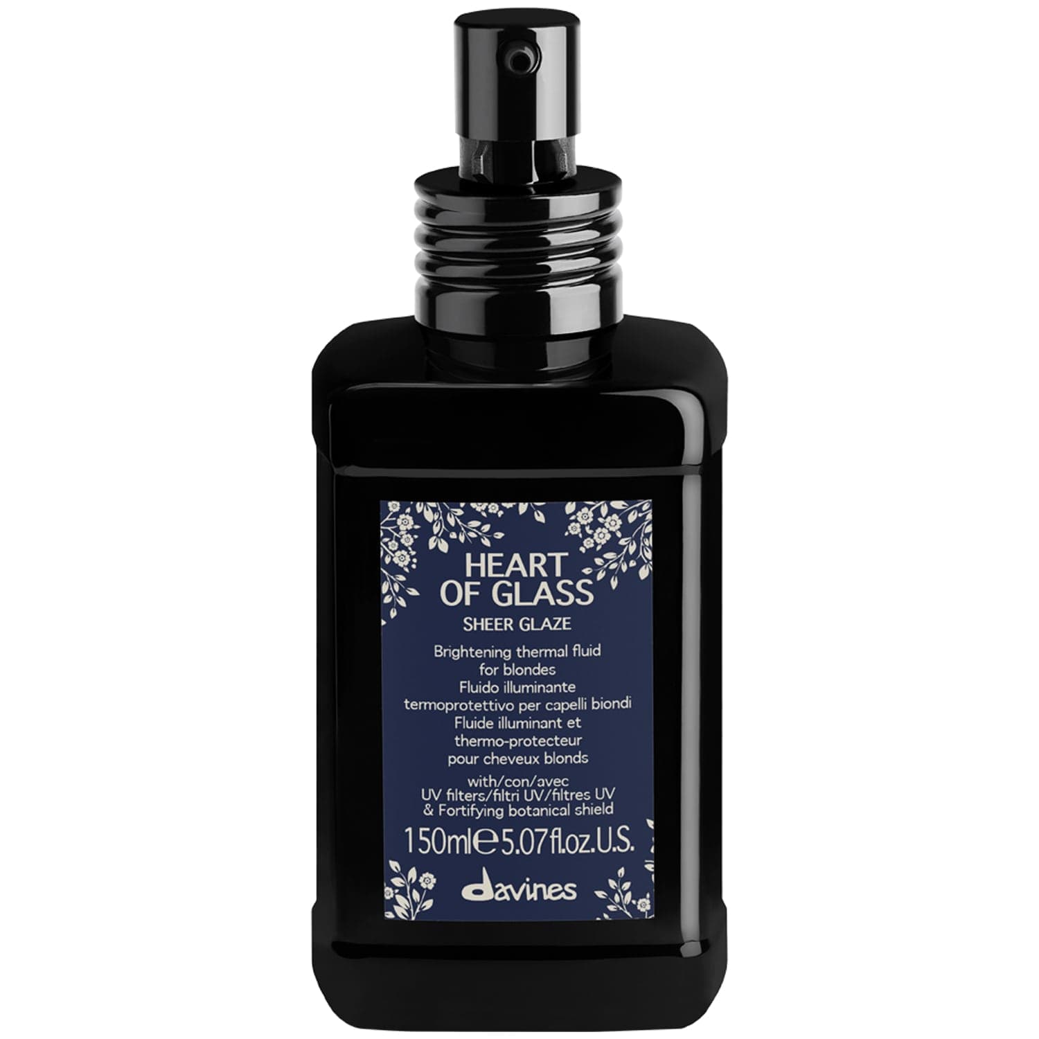 Давинес Флюид для абсолютного сияния блонд Sheer Glaze, (Davines, Heart of Glass)