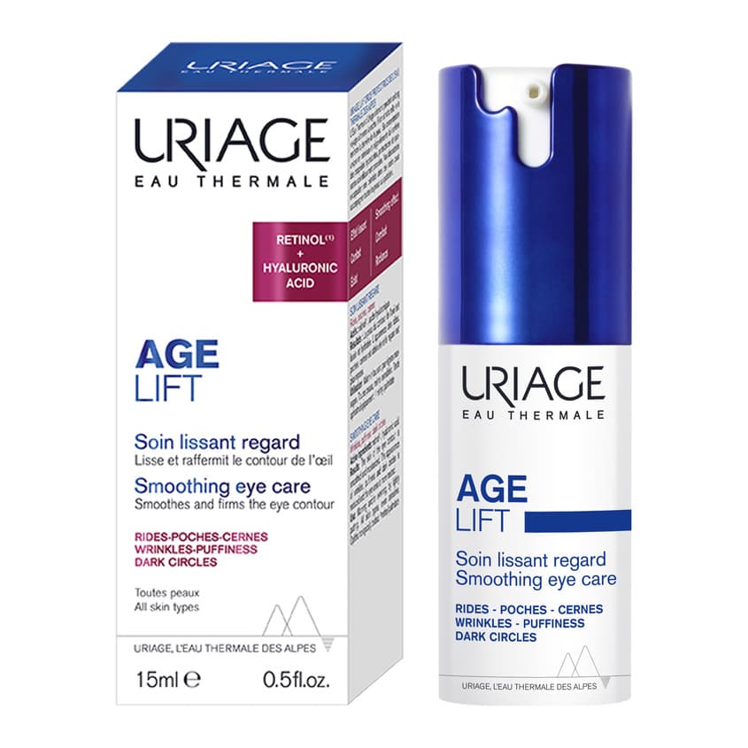 Урьяж Разглаживающий крем для кожи контура глаз, (Uriage, Age Lift)