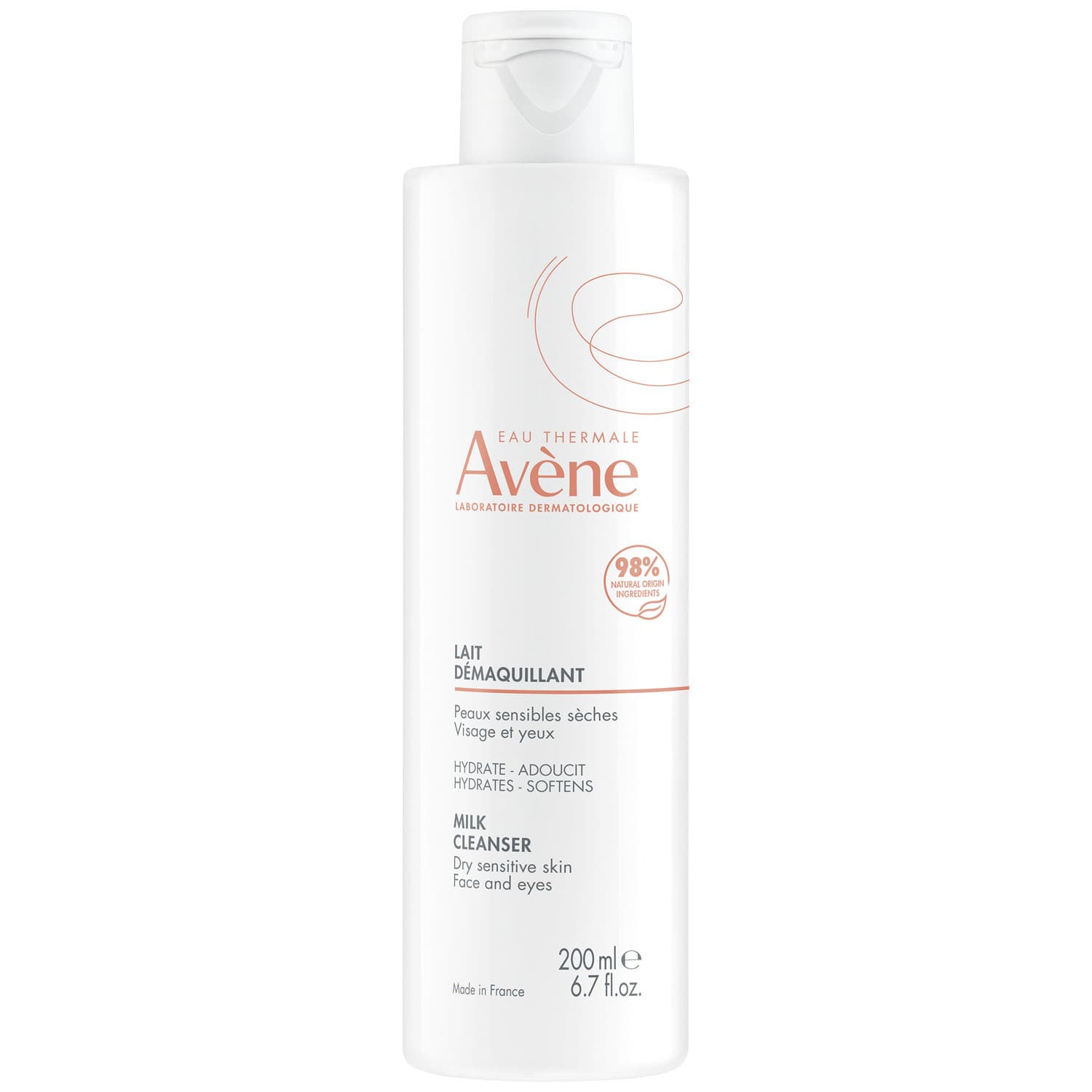 Авен Мягкое очищающее молочко, (Avene, Sensibles)