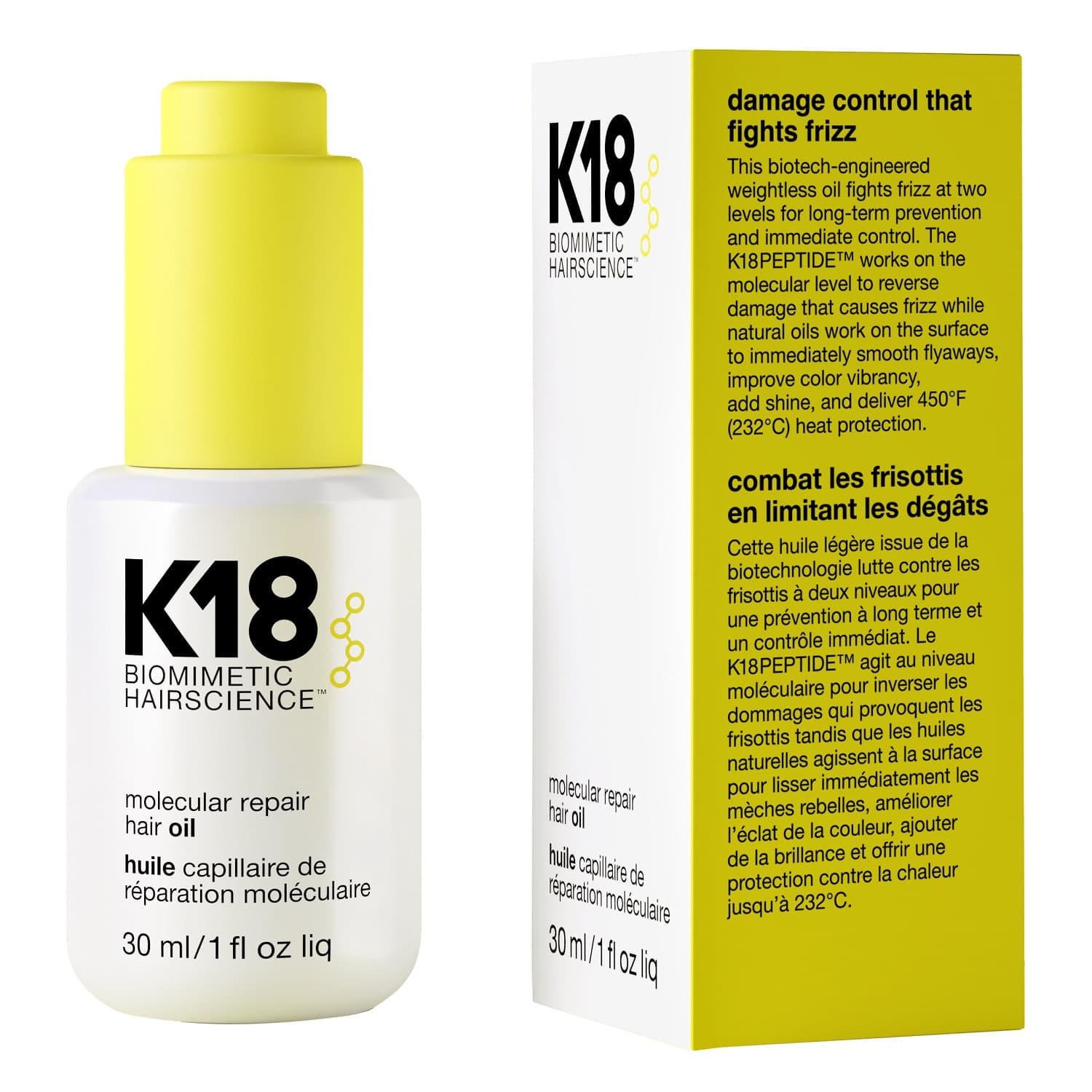 K-18 Масло-бустер для молекулярного восстановления волос Molecular Repair Hair Oil, (K-18, )