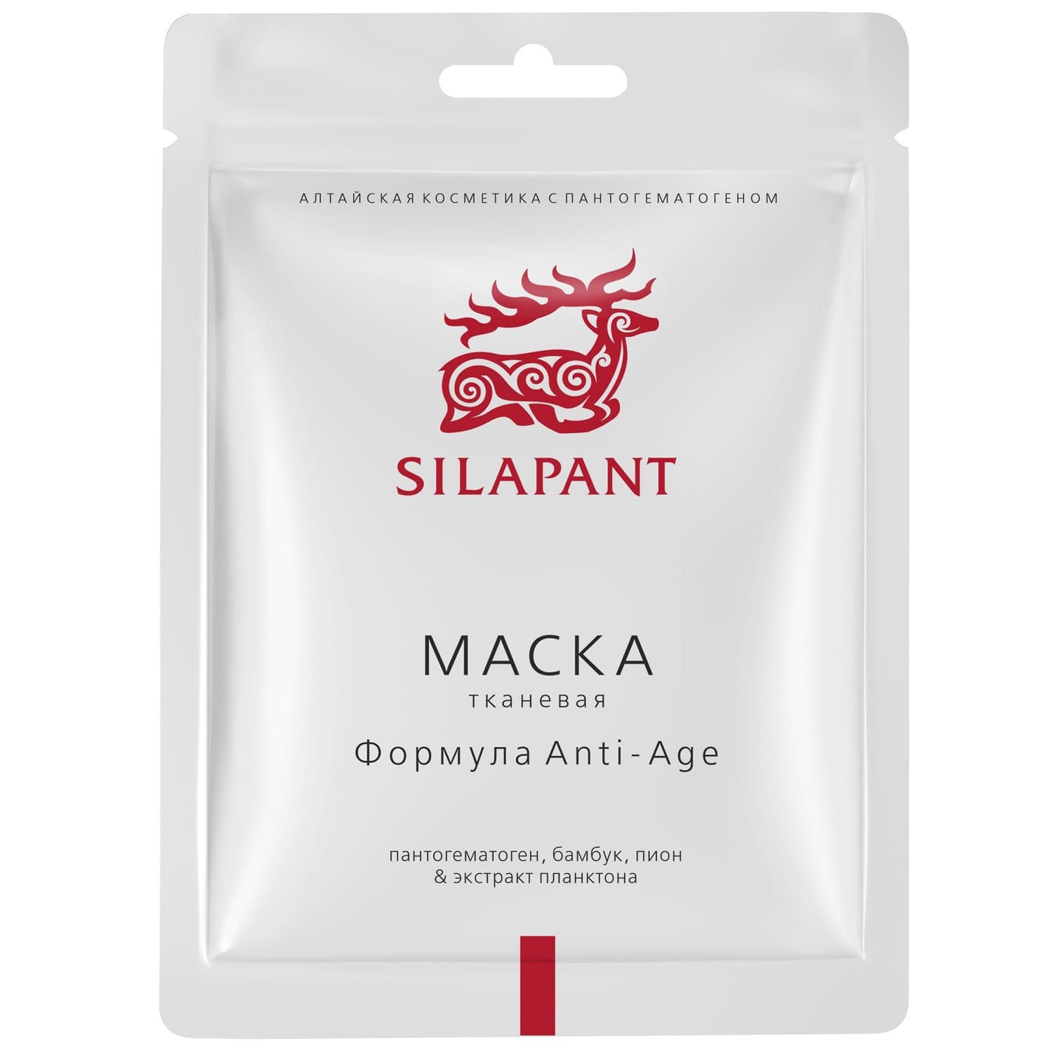 Силапант Тканевая маска для лица « Формула Anti-Age», (Silapant, Face