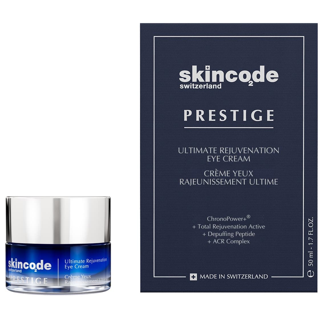 Скинкод Тотально преображающий крем для контура глаз, (Skincode, Prestige)