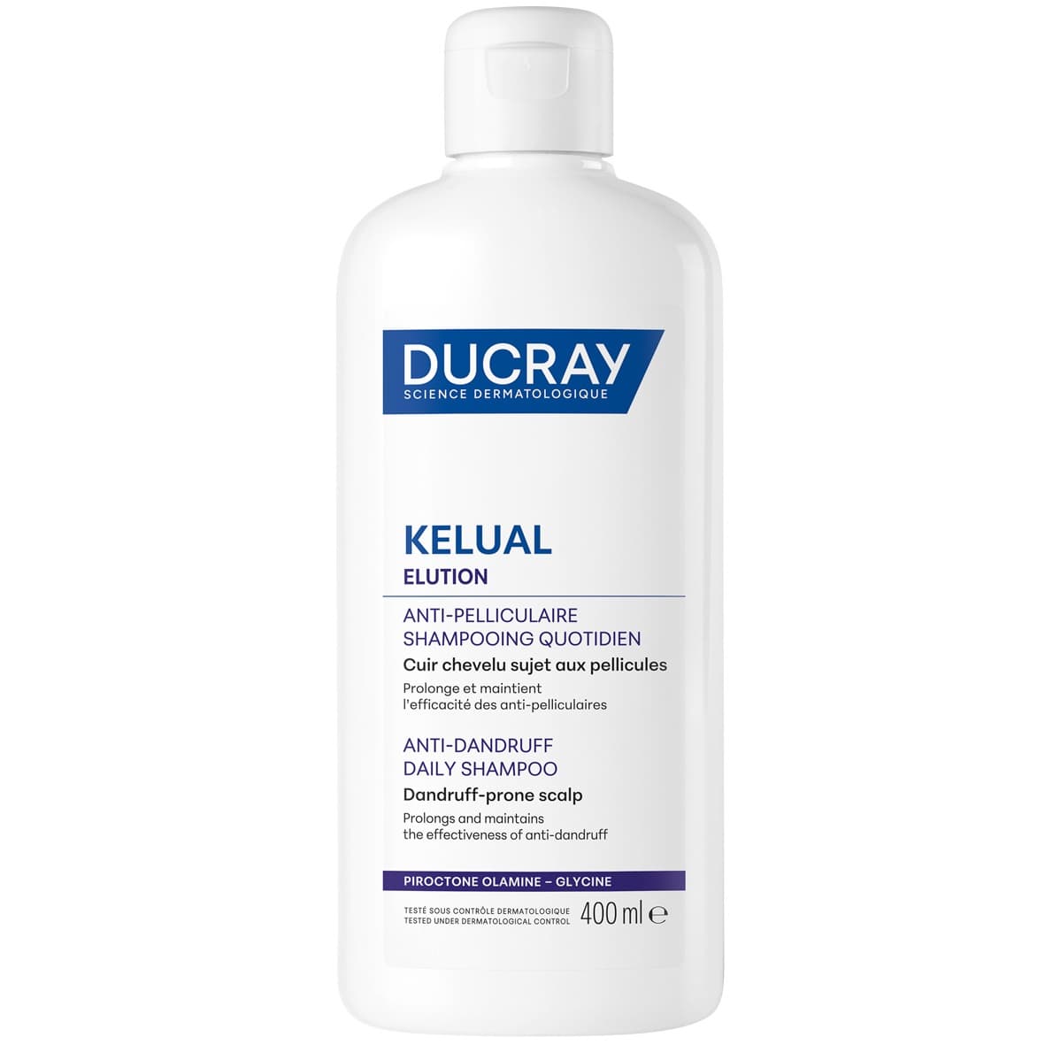 Ducray Kelual Elution Поддерживающий ежедневный шампунь для кожи головы,склонной к перхоти 1 шт
