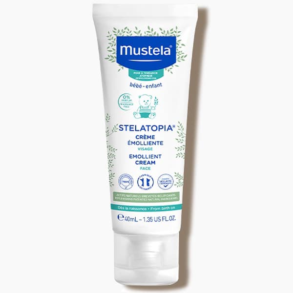 Мустела Крем-эмолент для лица 0+, (Mustela, Stelatopia)