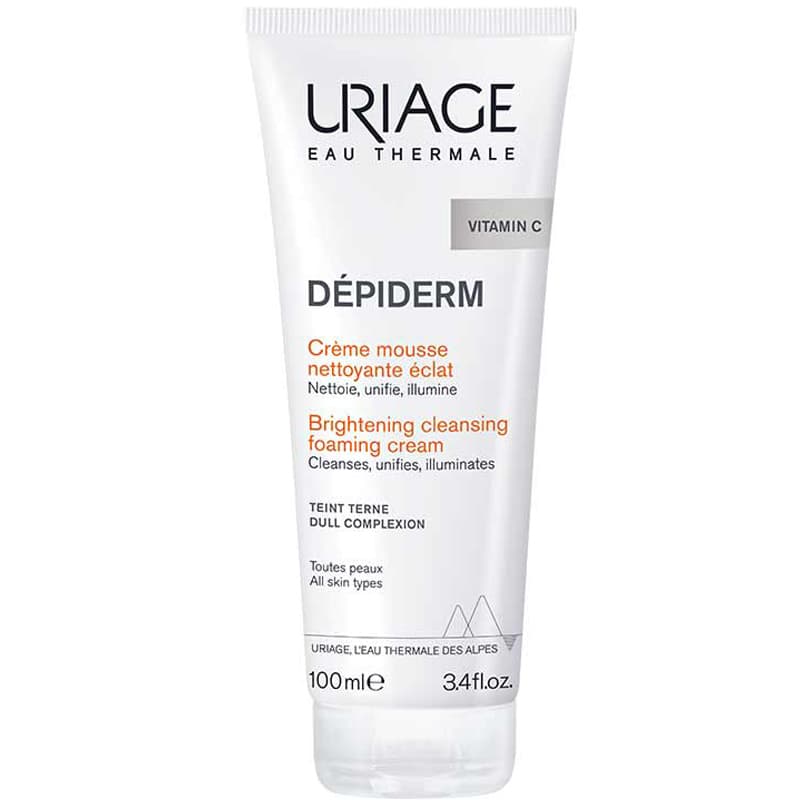 Урьяж Очищающий крем-мусс, придающий сияние коже, (Uriage, Depiderm)