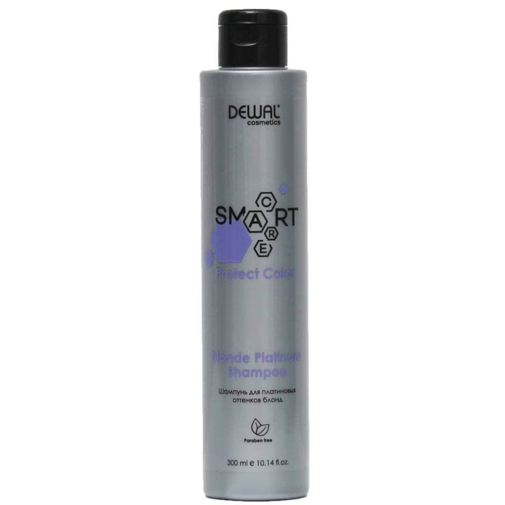Деваль Косметикс Шампунь для платиновых оттенков блонд Protect Color Blonde Platinum Shampoo, (Dewal Cosmetics, Smart)