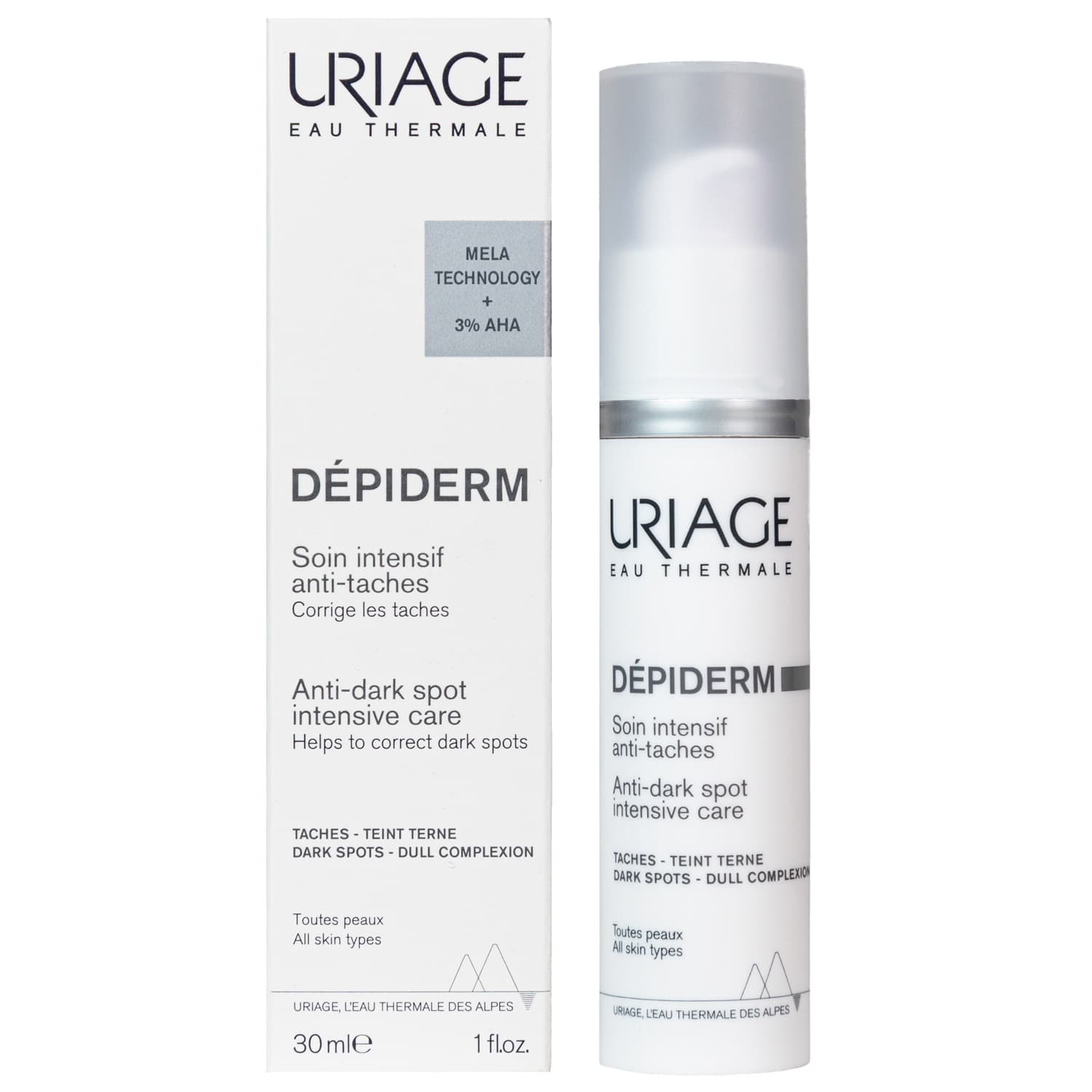 Uriage Depiderm Интенсивный уход против пигментных пятен 1 шт