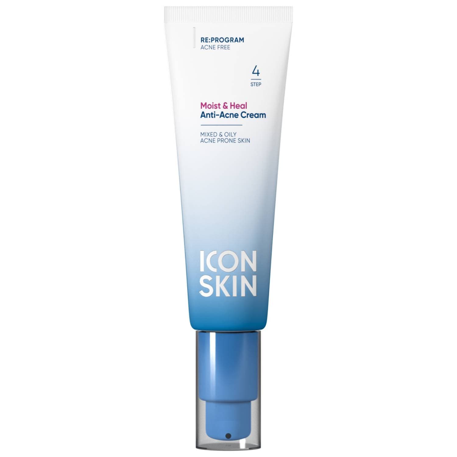 Айкон Скин Увлажняющий крем для кожи, склонной к акне Moist & Heal, (Icon Skin, Re:Program)