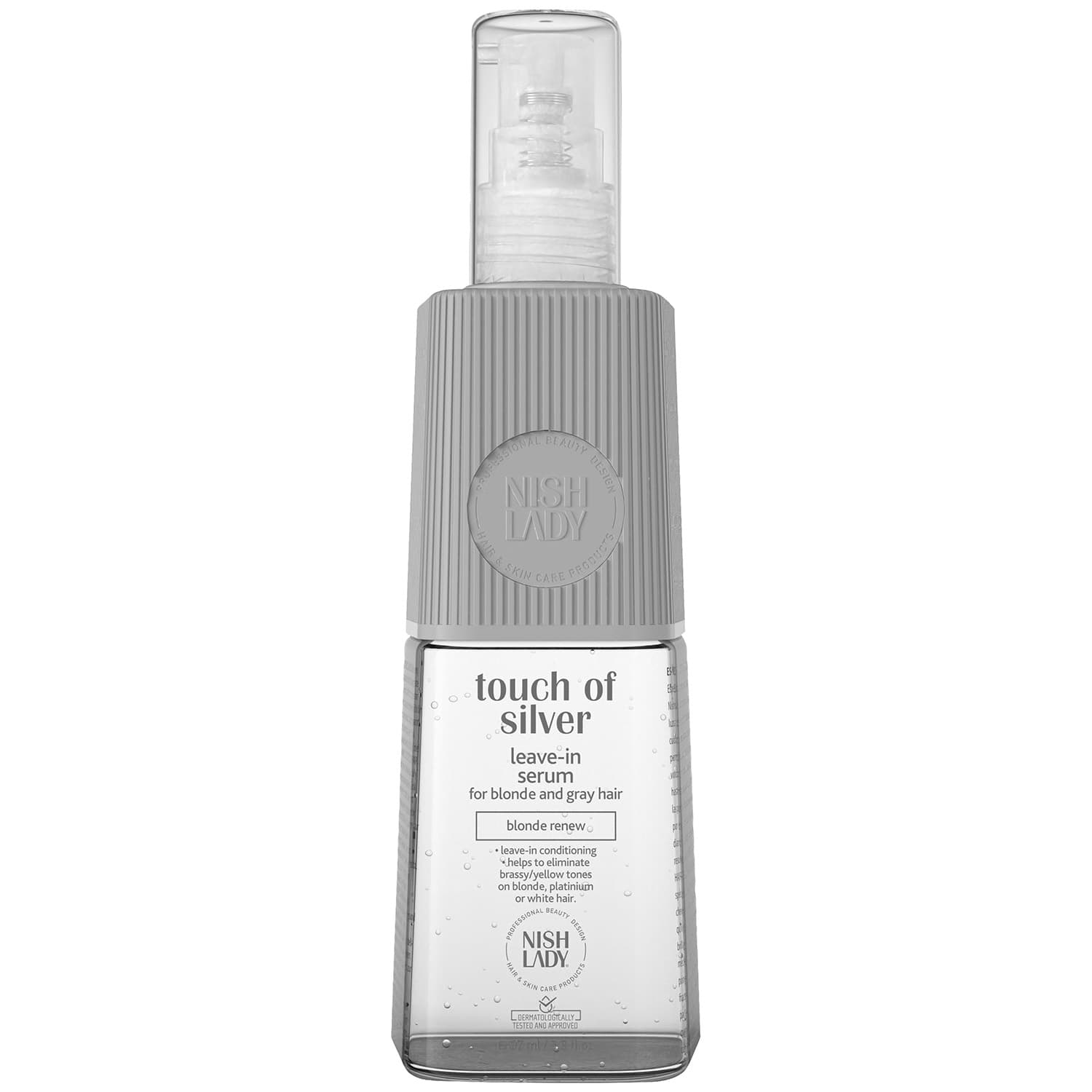 Нишледи Несмываемая сыворотка для блонда и седых волос, (Nishlady, Touch of Silver)