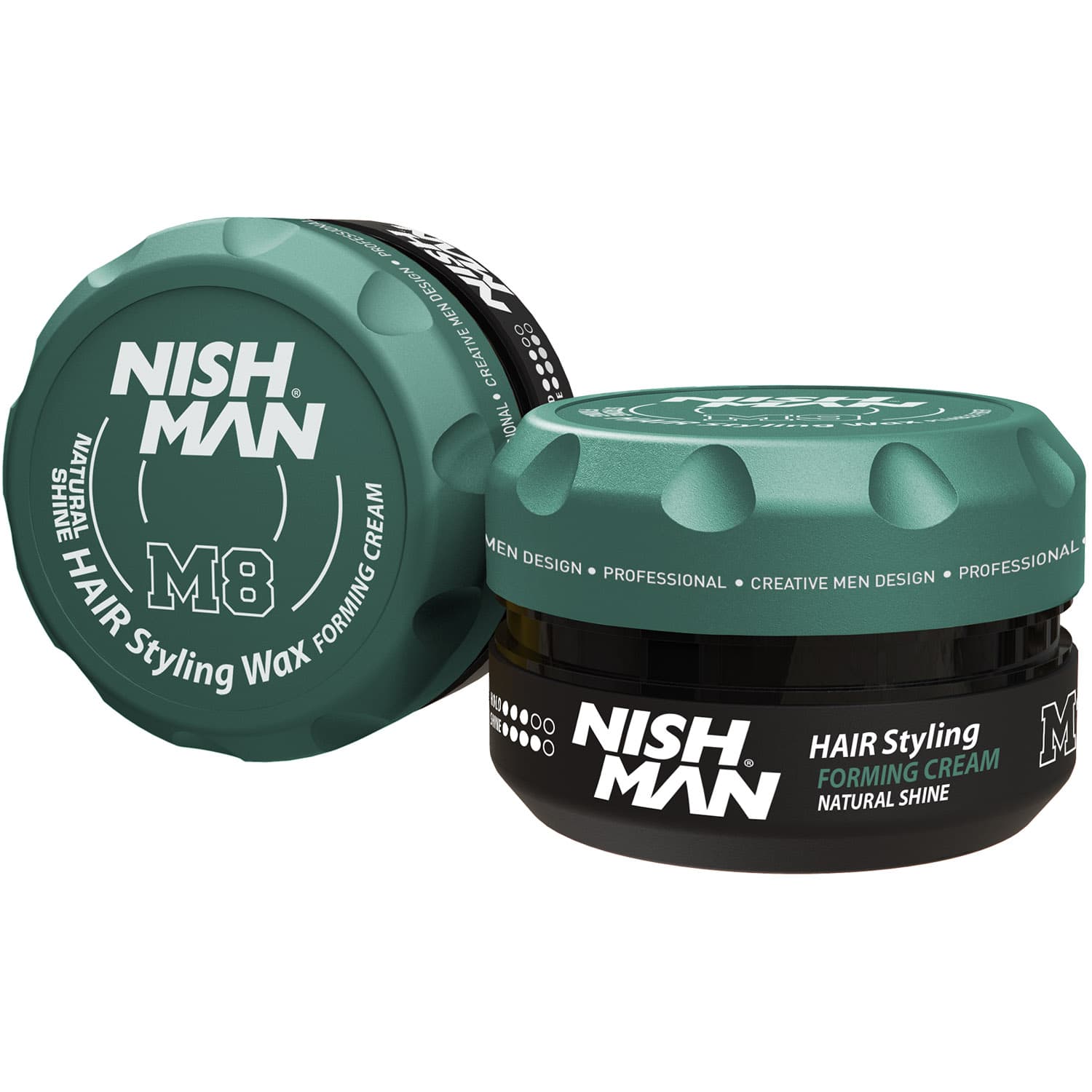 Нишмэн Матовый крем для волос M8 Natural Shine, (Nishman, Hair)