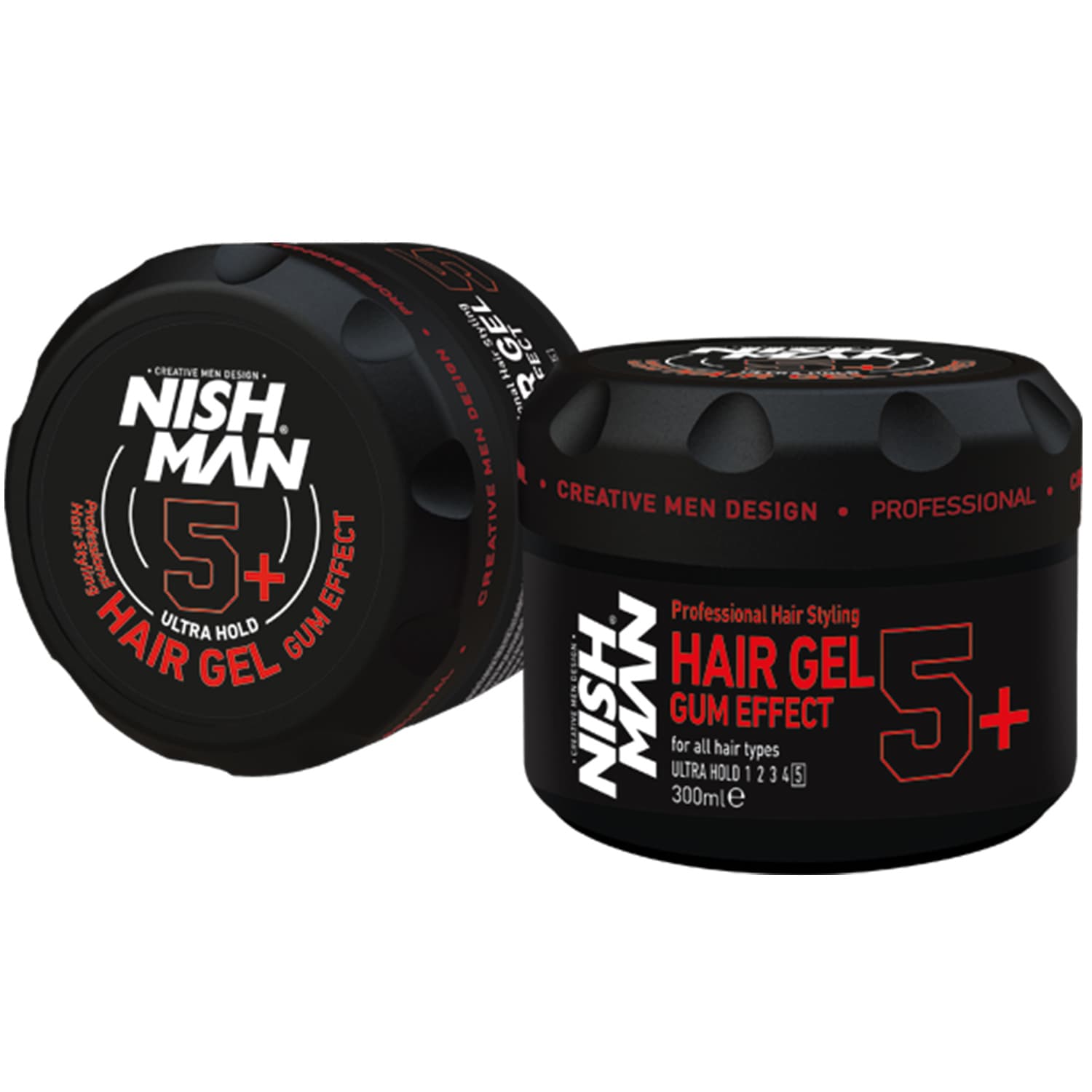 Нишмэн Гель для волос экстра-сильной фиксации 5+ Ultra Hold Gummy, (Nishman, Hair
