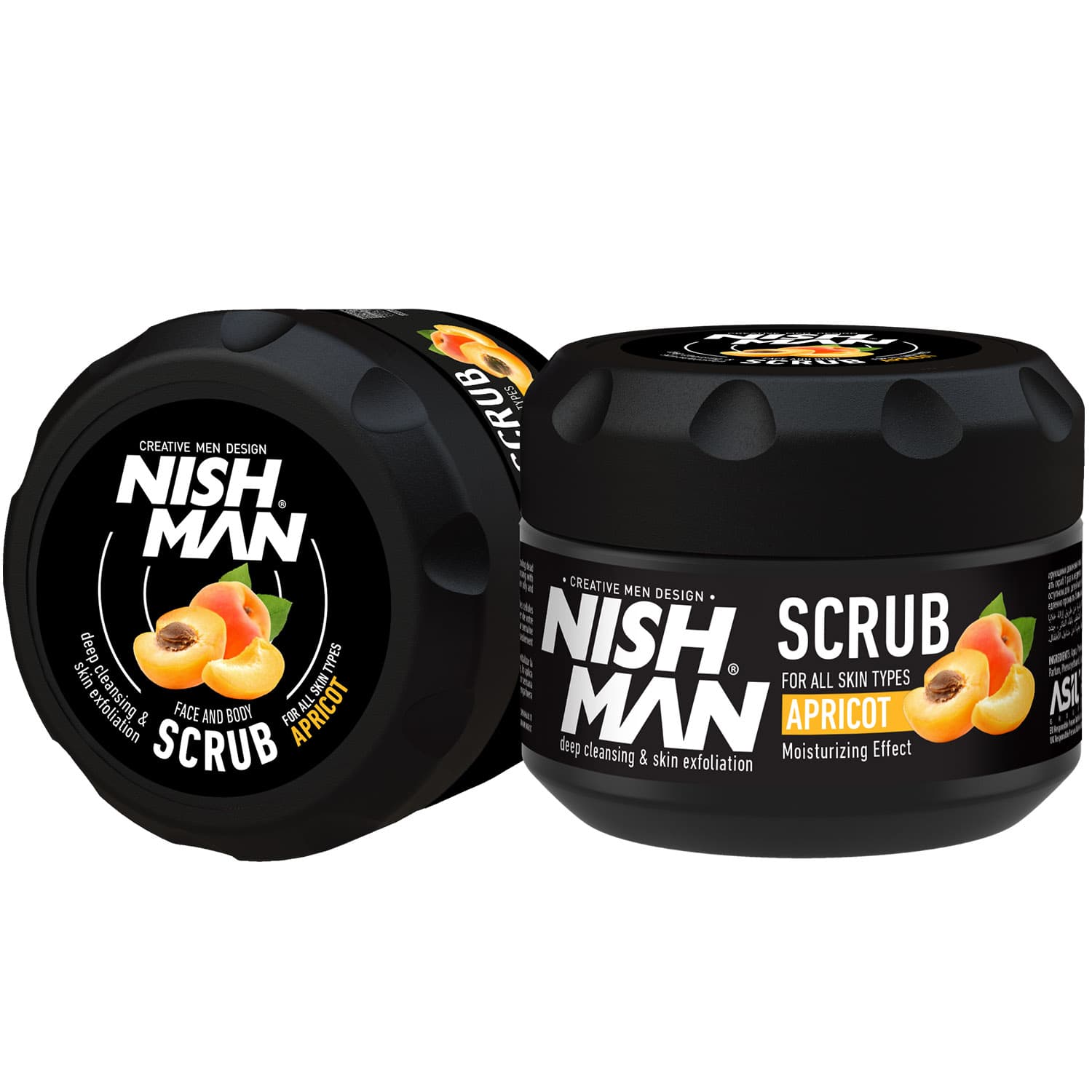 Нишмэн Cкраб для лица и тела «Абрикос», (Nishman, Skin Care)