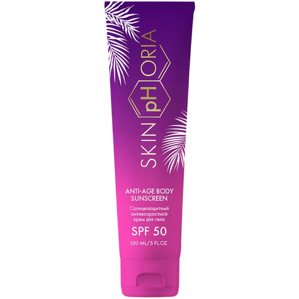 Скинфория Солнцезащитный антивозрастной крем для тела SPF50 Anti-Age Body Sunscreen, (SkinpHoria, Sun)