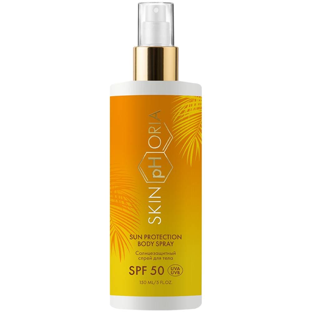 Скинфория Солнцезащитный спрей для тела SPF50 High Protection Sun Spray, (SkinpHoria, Sun)
