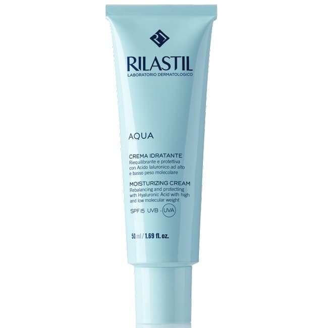 Риластил Увлажняющий крем SPF15 UVB-UVA для лица, (Rilastil, Aqua)