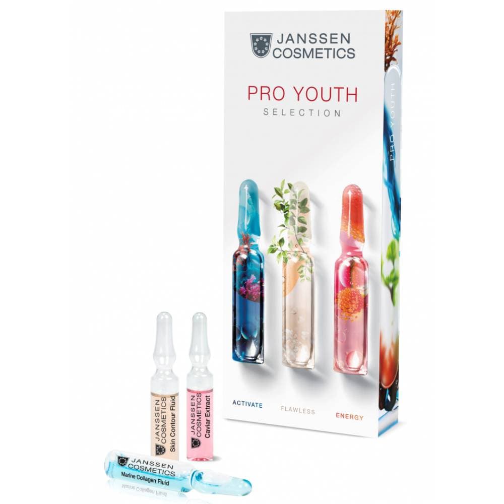 Янсен Косметикс 7-дневный курс интенсивного омоложения Pro Youth Selection, 7 ампул х (Janssen Cosmetics, Ampoules)