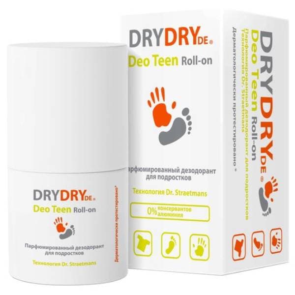 Драй Драй Парфюмированный дезодорант для подростков, (Dry Dry, Дезодоранты