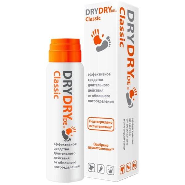 Драй Драй Средство длительного действия от обильного потоотделения Classic, (Dry Dry, Антиперспиранты)