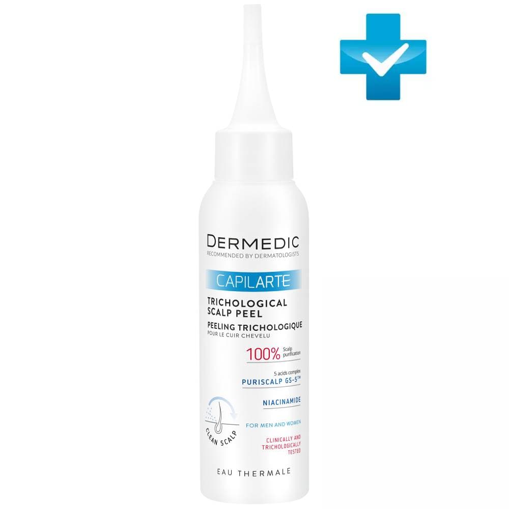 Дермедик Трихологический пилинг дnя кожи головы, (Dermedic, Capilarte)