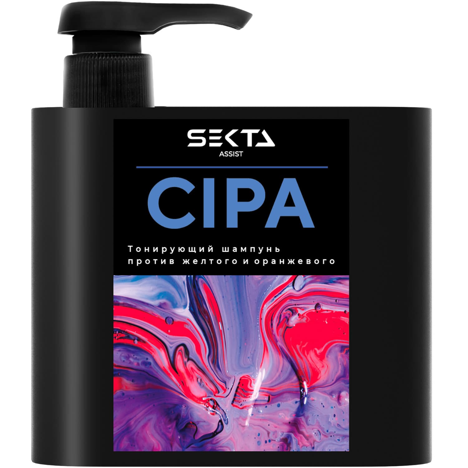 Секта Шампунь для нейтрализации теплых оттенков CIPA, (Sekta, Assist)