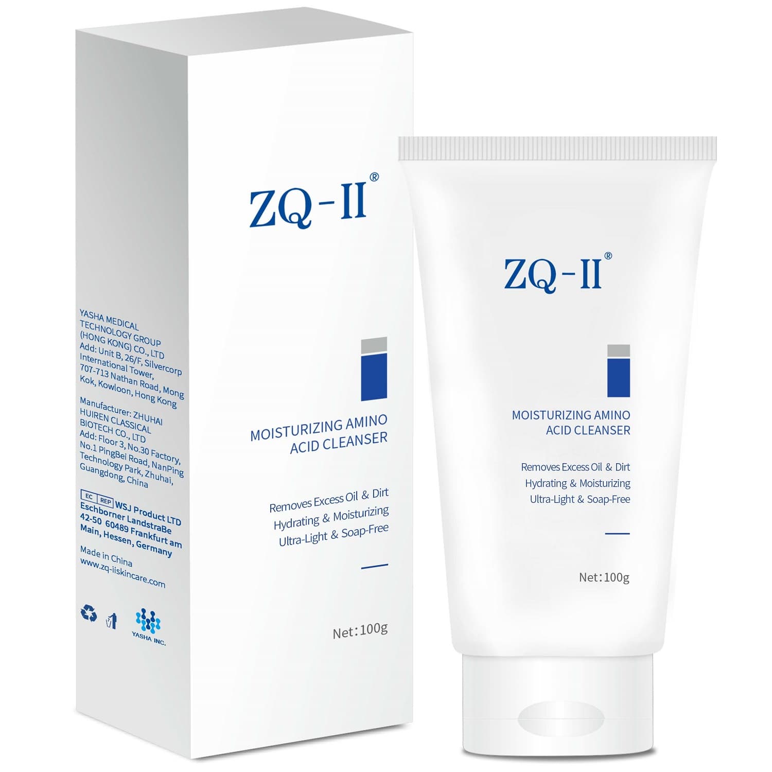 Зет-Кью II Увлажняющее и очищающее средство с аминокислотами Moisturizing Amino Acid Cleanser, (ZQ-II, )