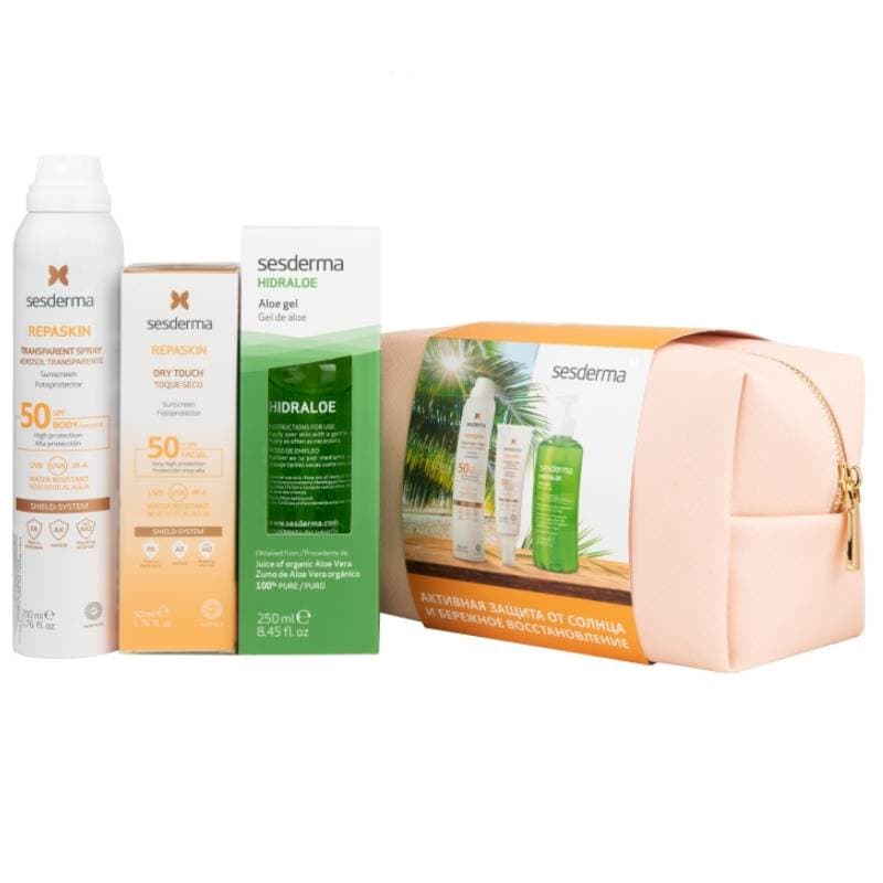 Сесдерма Набор Repaskin Classic & Hidraloe для лица и тела (Sesderma, Repaskin)