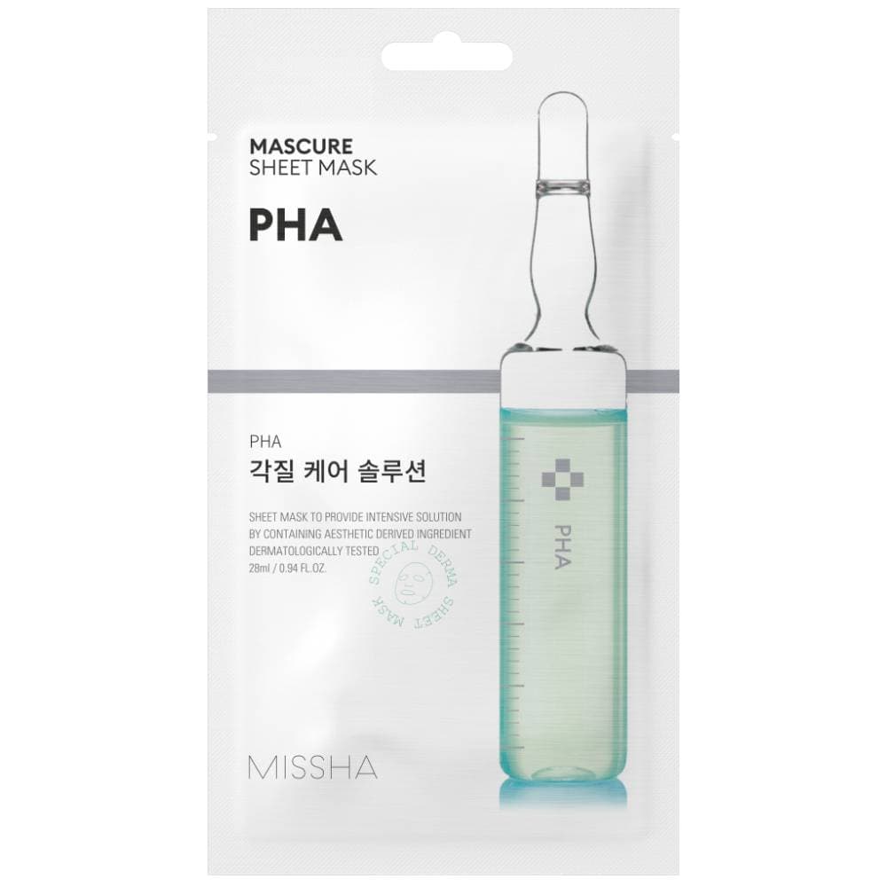 MISSHA Маска отшелушивающая для лица с PHA кислотами для тонкой и чувствительной кожи 1 шт
