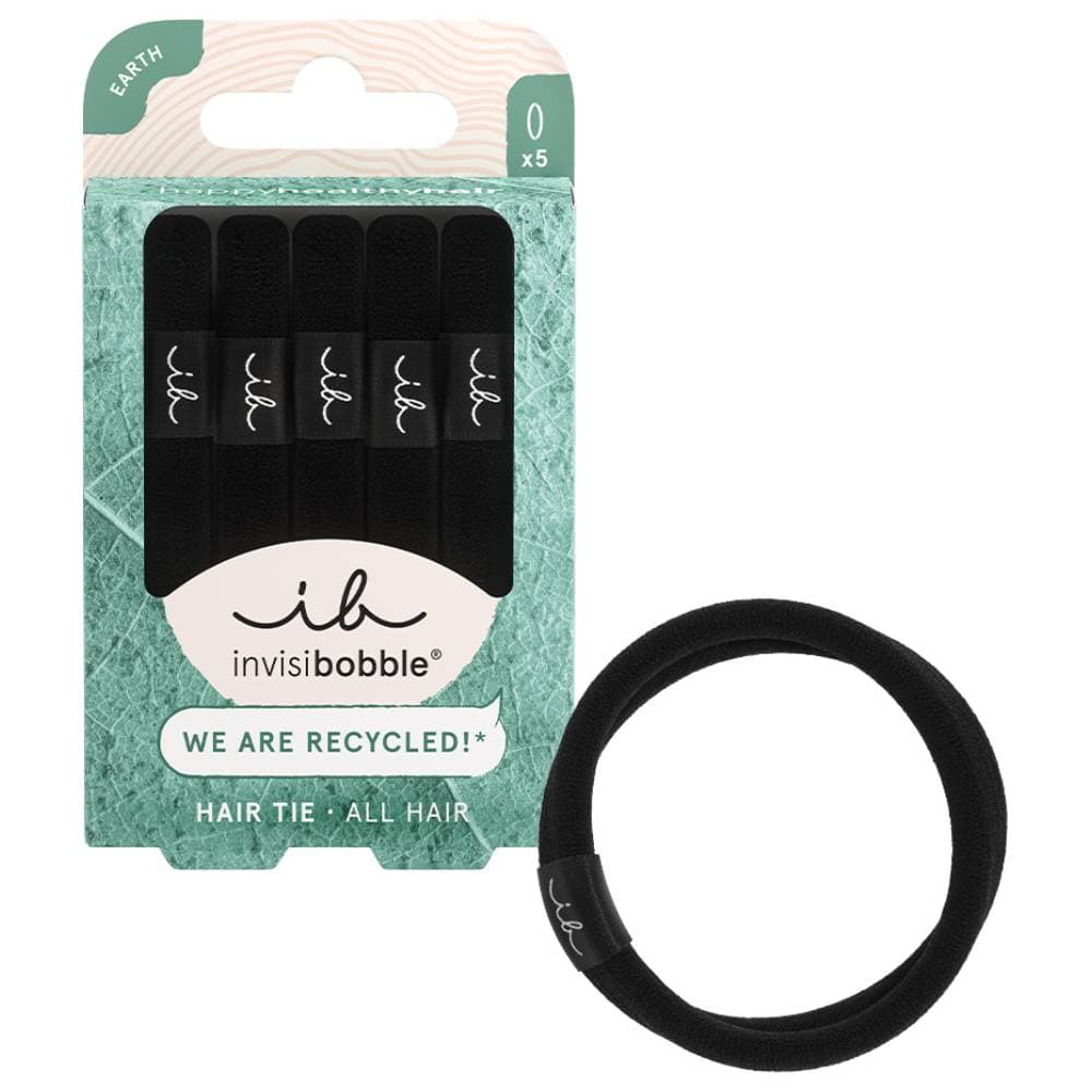 Инвизибабл Эластичная резинка для волос Earth Black, (Invisibobble, Hair Tie)