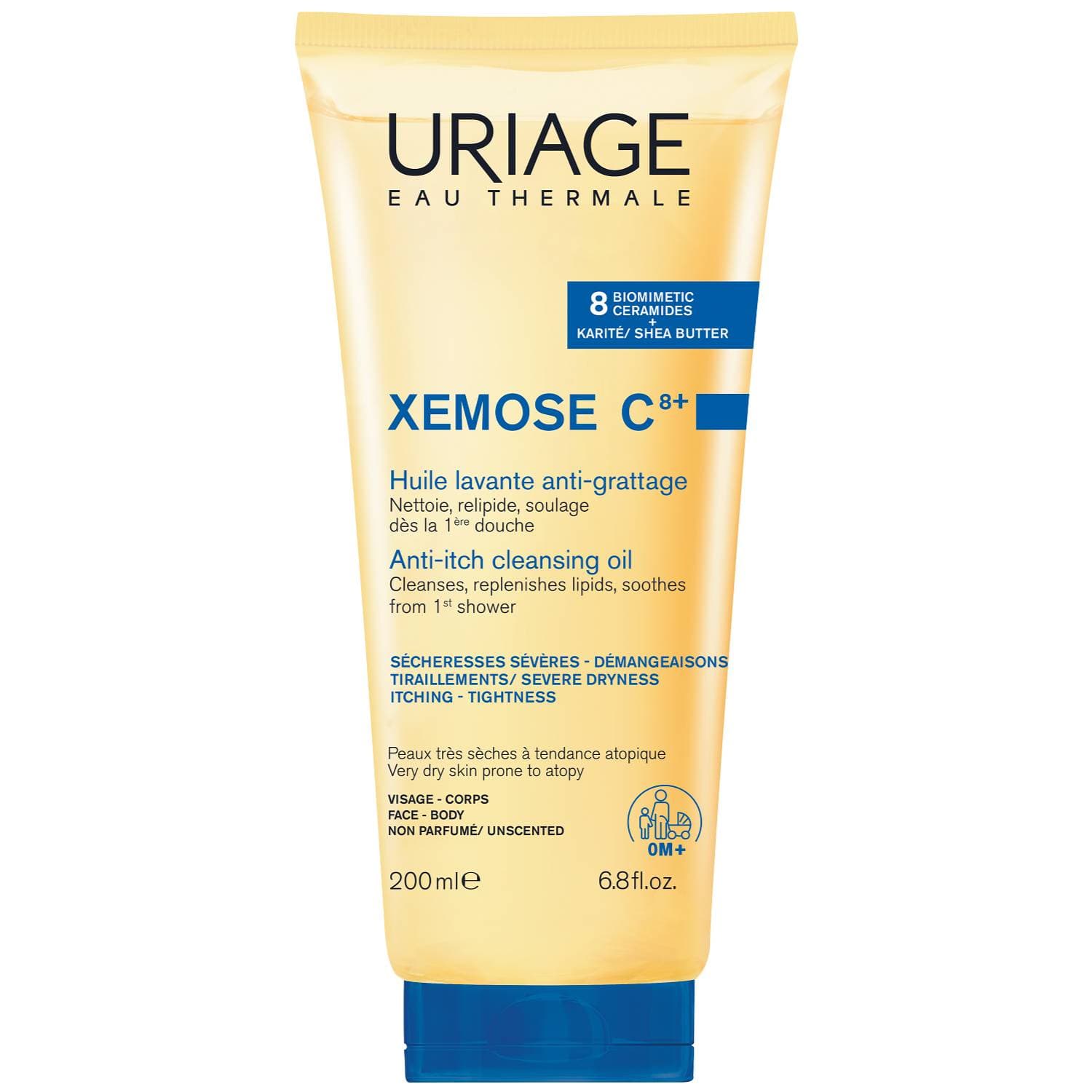 Uriage Xemose C8+ Масло очищающее успокаивающее с церамидами 1 шт