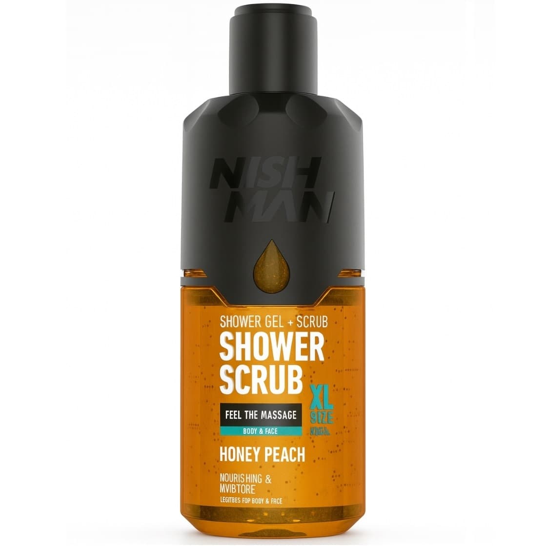 Нишмэн Гель для душа с ароматом меда и персика Shower & Scrab Honey Peach, (Nishman, Skin Care)